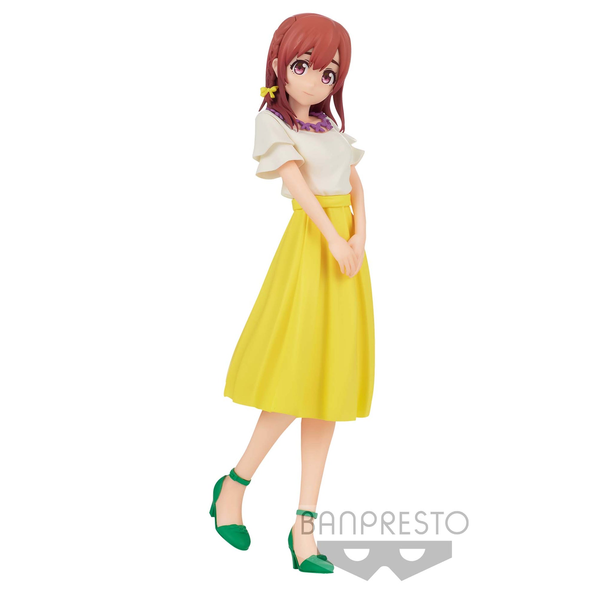 rent-a-girlfriend figure, anime figure, sakurasawa sumi, exhibition figure, banpresto figure, BP18169, front view