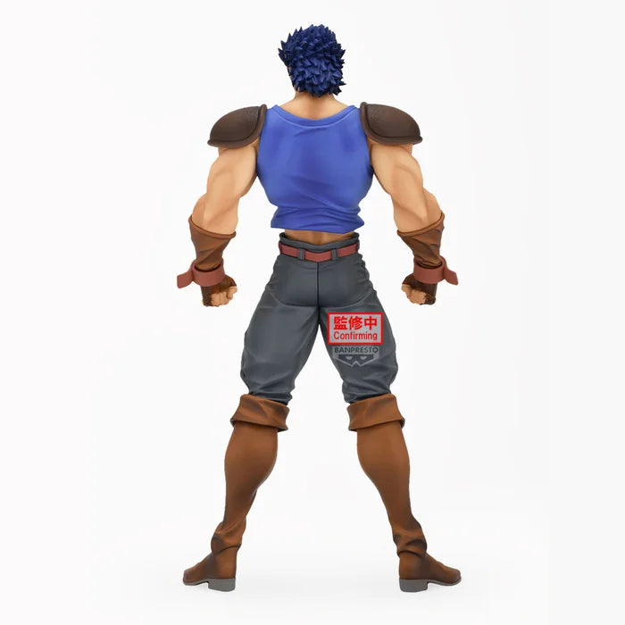 jojo's bizarre adventure figure, anime figure, jonathan joestar figure, mometria figure, banpresto figure, back view