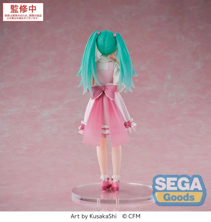 vocaloid figure, anime figure, hatsune miku figure, luminasta figure, sega figure, conceptual series figure, volume 3 figure, SG45613