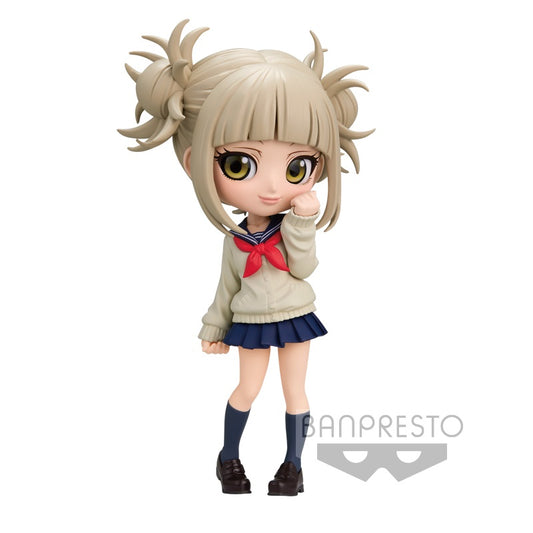 my hero academia figure, anime figure, himiko toga, qposket figure, banpresto figure, BP18203, front view