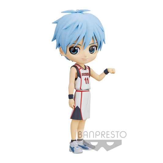 kuroko no basket figure, kuroko's basketball figures, anime figure, tetsuya kuroko, qposket figure, banpresto figure, BP18531, front view