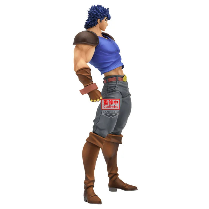jojo's bizarre adventure figure, anime figure, jonathan joestar figure, mometria figure, banpresto figure, side view