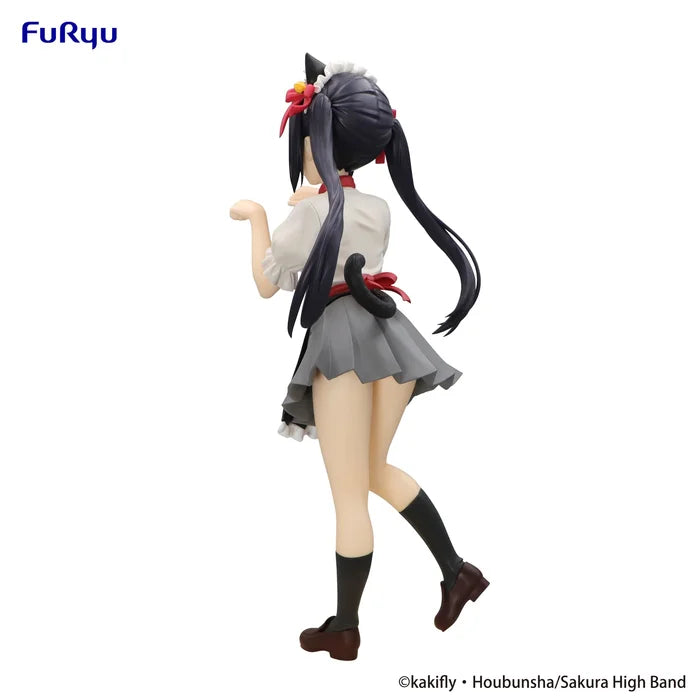 k-on figure, anime figure, azusa nakano, trio try it figure, furyu figure, FR36417, back view