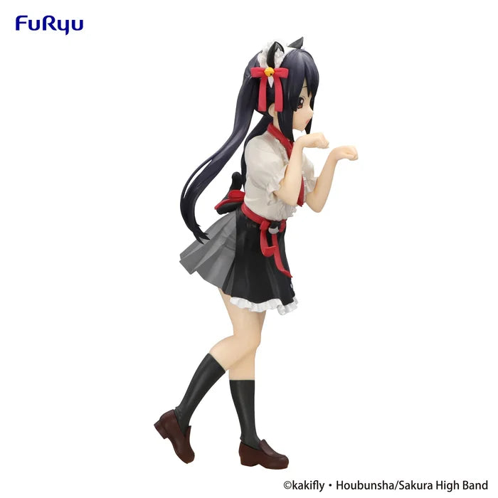 k-on figure, anime figure, azusa nakano, trio try it figure, furyu figure, FR36417, side view