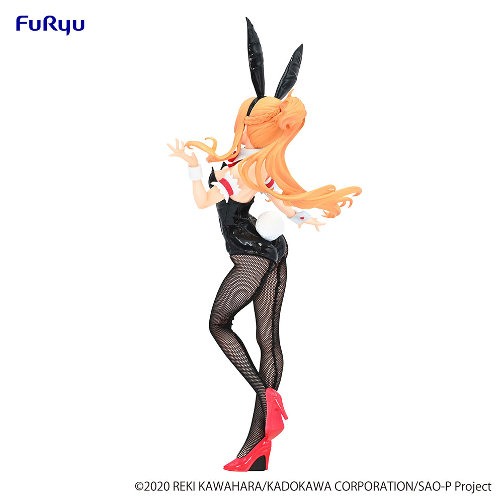 sword art online figure, anime figure, asuna, bicute bunnies figure, furyu figure, side view