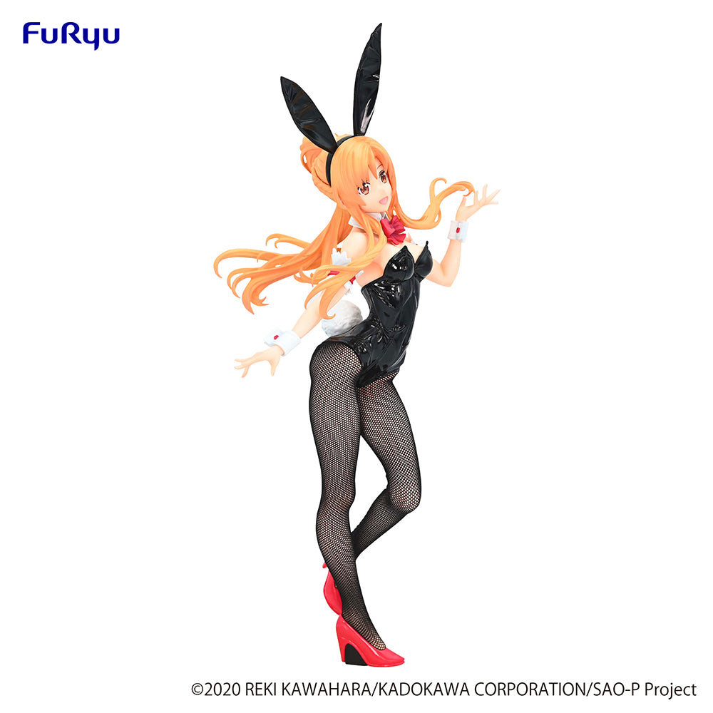 sword art online figure, anime figure, asuna, bicute bunnies figure, furyu figure, side view
