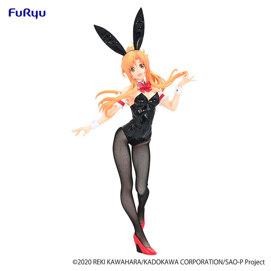 sword art online figure, anime figure, asuna, bicute bunnies figure, furyu figure, front view