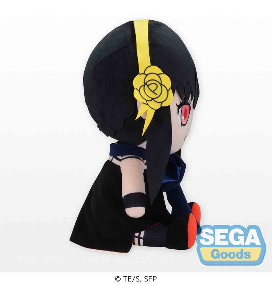 spy x family plush, anime plush, yor forger plush, preciality sp plush, sega plush, 4580779506188, side view