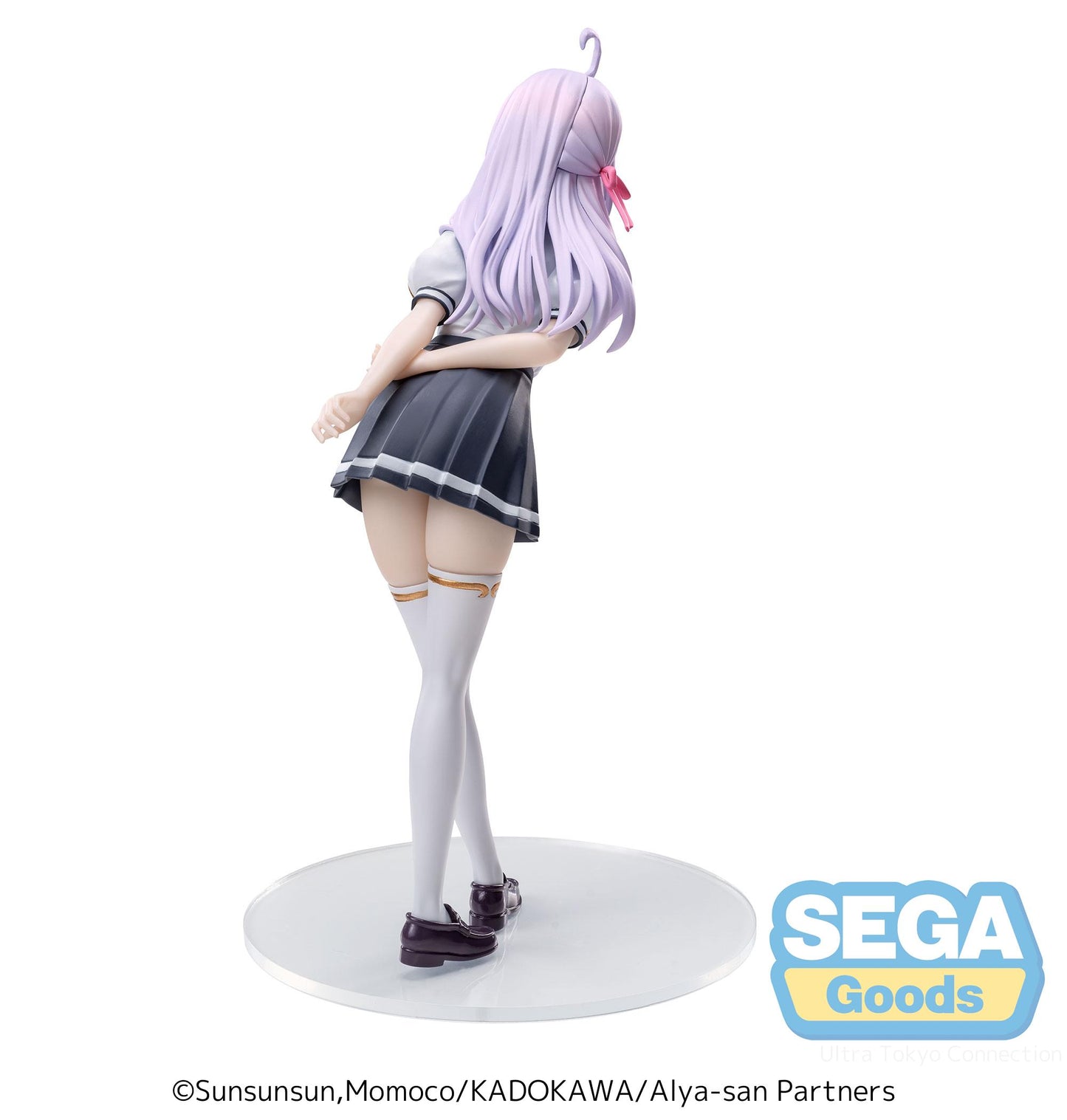 alya sometimes hides her feelings in russian figure, anime figure, alya figure, luminasta figure, summer uniform version, sega figure, SG44015, back view