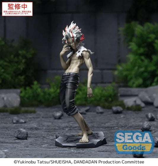 dandadan figure, anime figure, okarun figure, luminasta figure, sega figure,