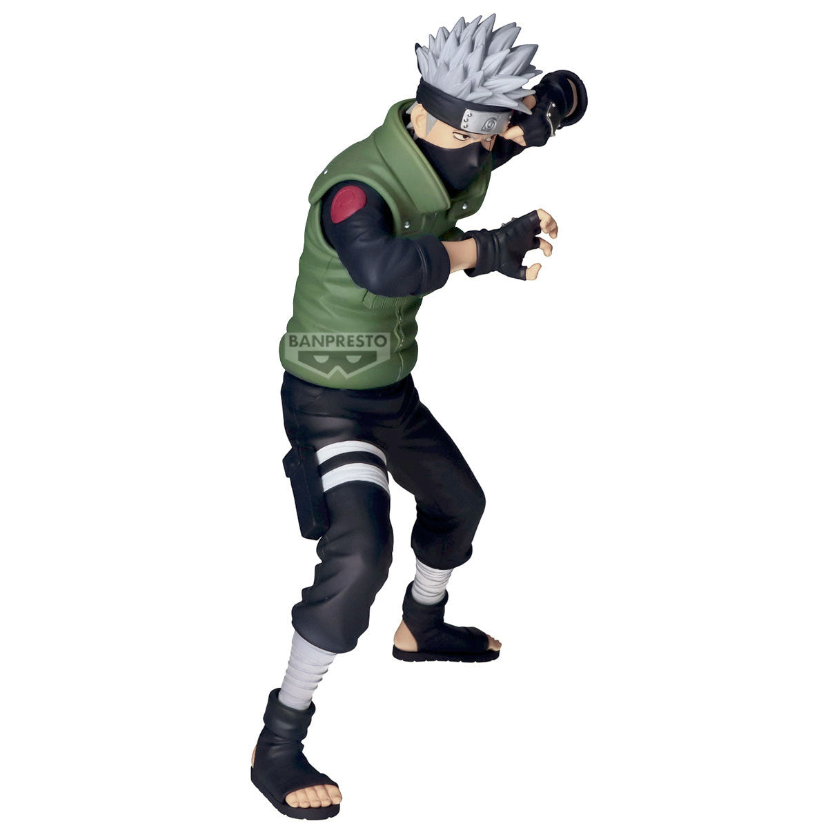 naruto figure, anime figure, hatake kakashi figure, grandista figure, banpresto figure, BP16836, side view