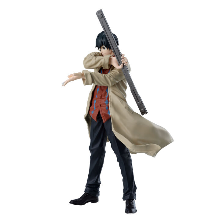 sakamoto days figure, anime figure, nagumo figure, solid scene collection figure, banpresto figure, side view