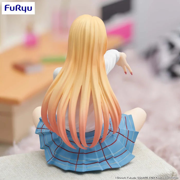 my dress up darling figure, anime figure, marin kitagawa figure, noodle stopper figure, furyu figure, FR36969, back view with background