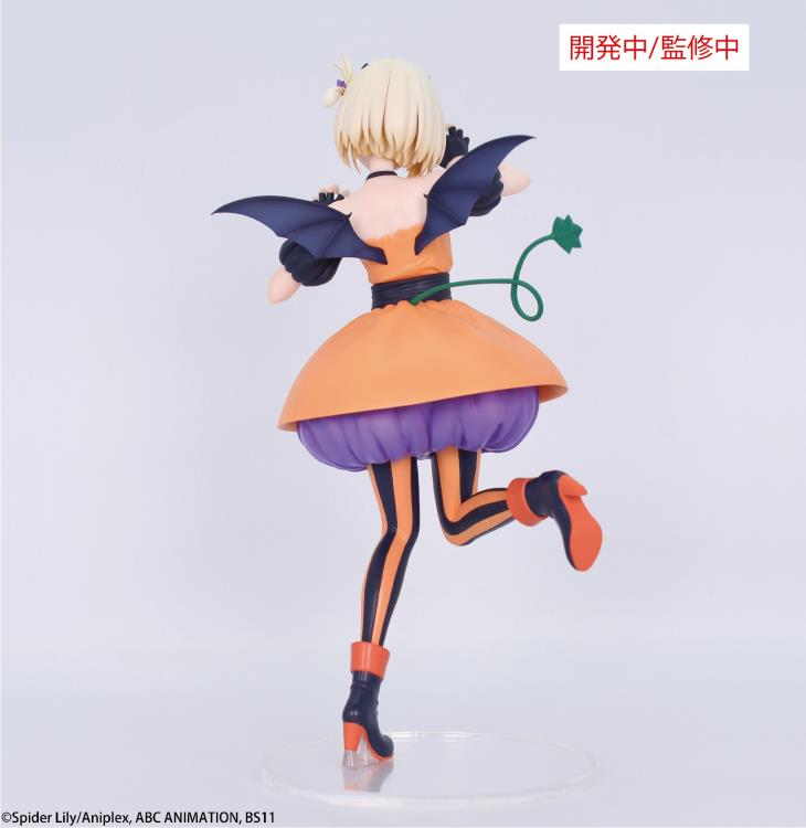 lycoris recoil figure, anime figure, chisato nishikigi figure, halloween ver figure, brilliant figure, system service figure,