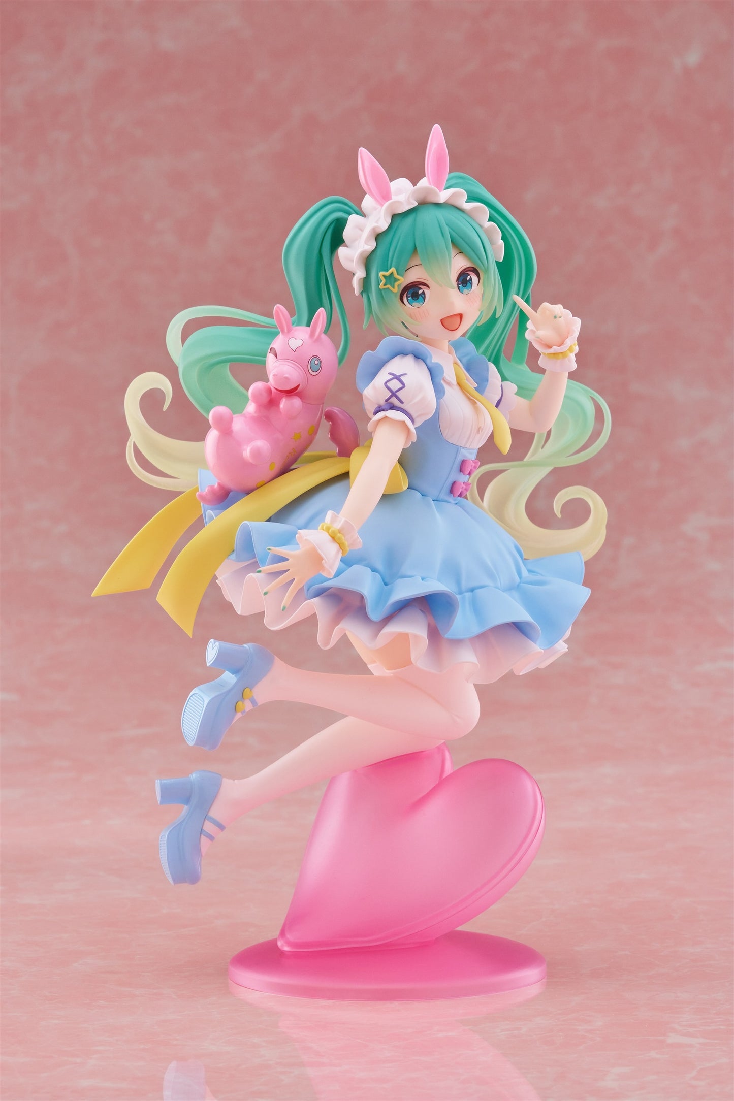 vocaloid figure, anime figure, hatsune miku figure, amp+ figure, amp plus figure, hatsune miku x rody figure, taito figure, T40380, front view