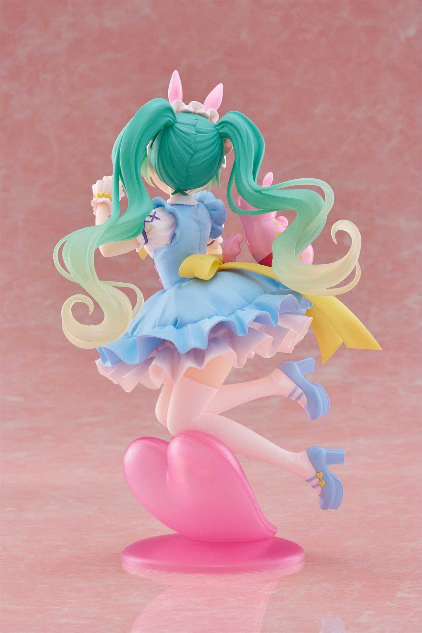 vocaloid figure, anime figure, hatsune miku figure, amp+ figure, amp plus figure, hatsune miku x rody figure, taito figure, T40380, back view