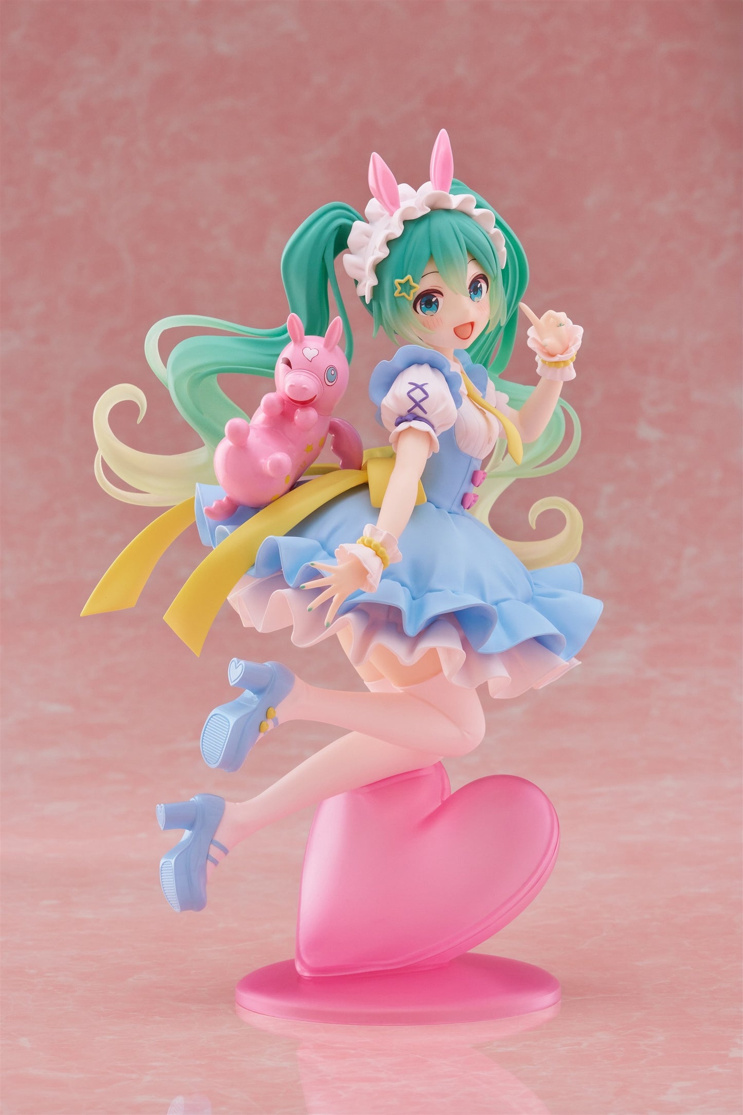 vocaloid figure, anime figure, hatsune miku figure, amp+ figure, amp plus figure, hatsune miku x rody figure, taito figure, T40380, side view