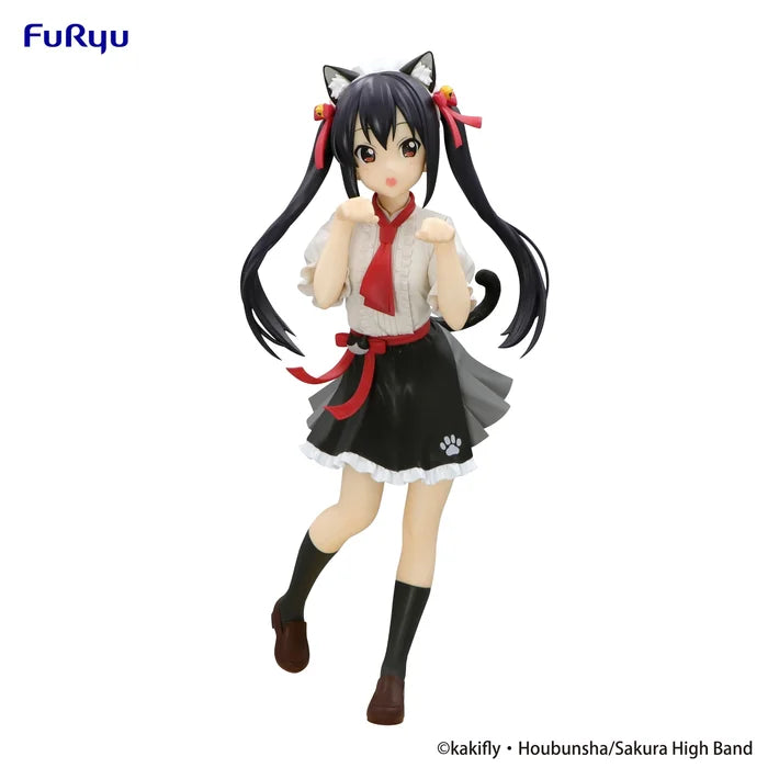 k-on figure, anime figure, azusa nakano, trio try it figure, furyu figure, FR36417, front view