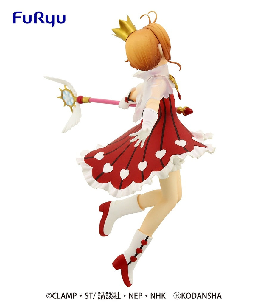cardcaptor sakura figure, anime figure, sakura kinomoto, special figure, furyu figure, FR95907, side view