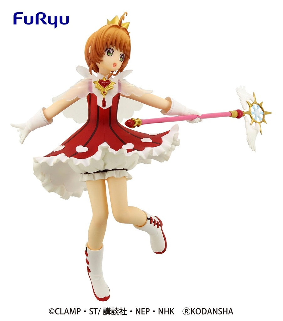 cardcaptor sakura figure, anime figure, sakura kinomoto, special figure, furyu figure, FR95907, side view