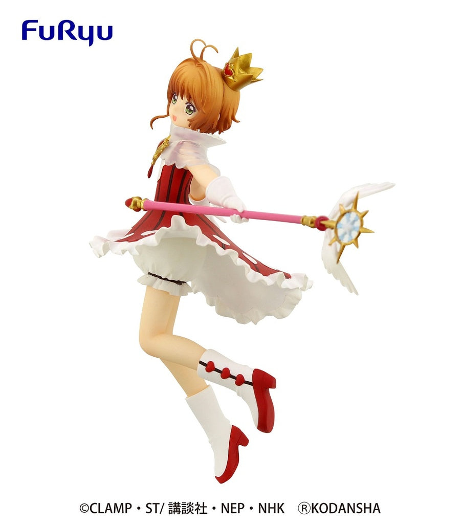cardcaptor sakura figure, anime figure, sakura kinomoto, special figure, furyu figure, FR95907, side view