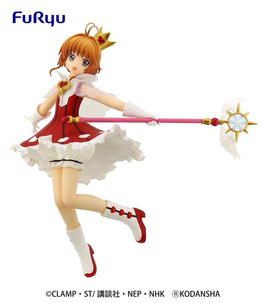 cardcaptor sakura figure, anime figure, sakura kinomoto, special figure, furyu figure, FR95907, front view