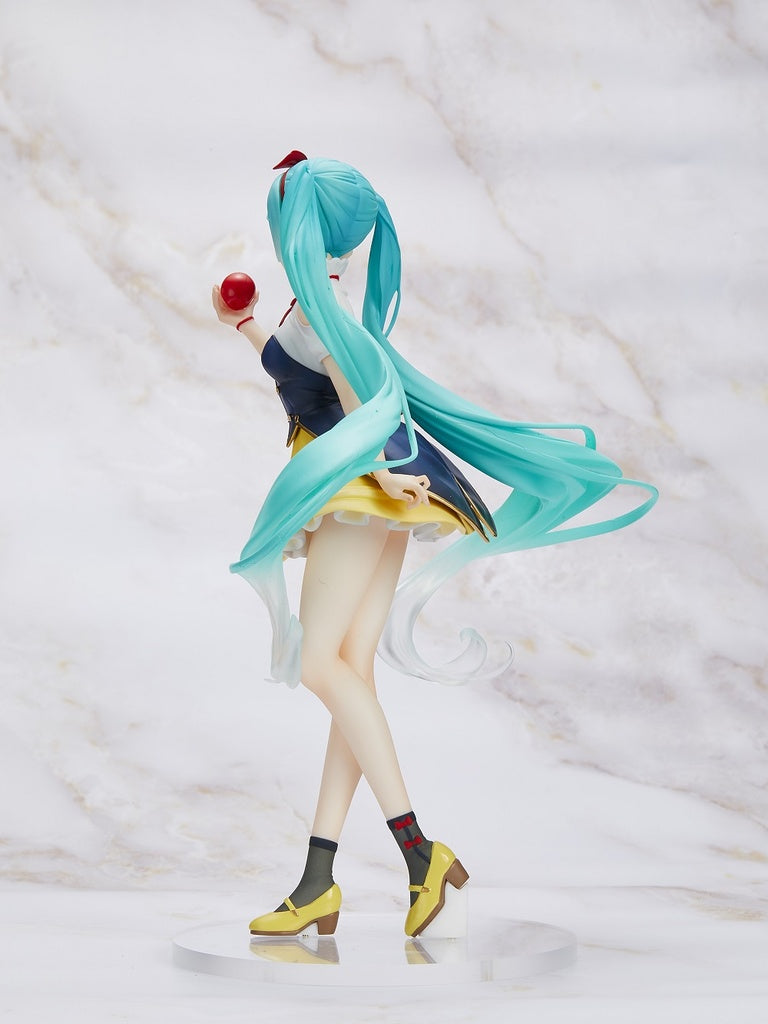 vocaloid figure, anime figure, hatsune miku figure, wonderland figure, taito figure, T83688, side view