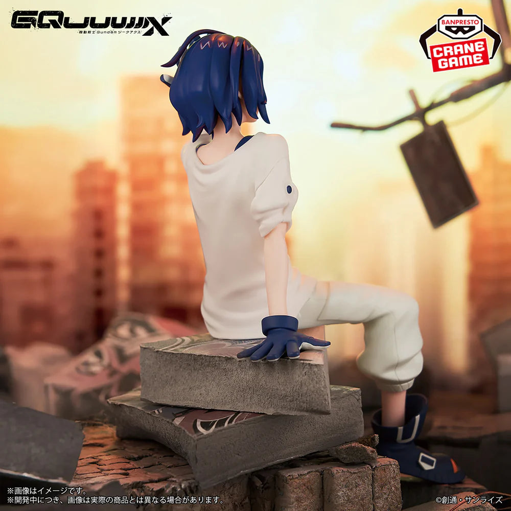 mobile suit gundam figure, anime figure, gquuuuuux figure, shuji ito figure, shuji figure, banpresto figure, gundam figure,