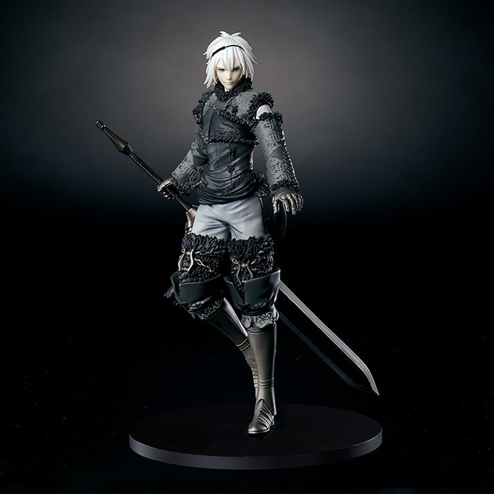 nier figure, nier replicant figure, anime figure, adult protagonist, statuette figure, square enix figure, SQ35893, front view