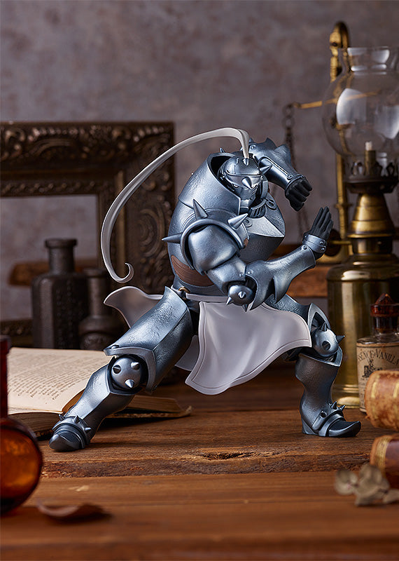 fullmetal alchemist figure, anime figure, alphonse elric, pop up parade figure, goodsmile figure, G94520, front view with background