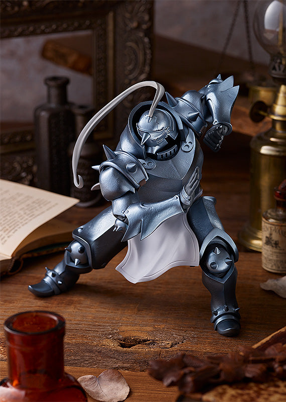 fullmetal alchemist figure, anime figure, alphonse elric, pop up parade figure, goodsmile figure, G94520, angled view with background