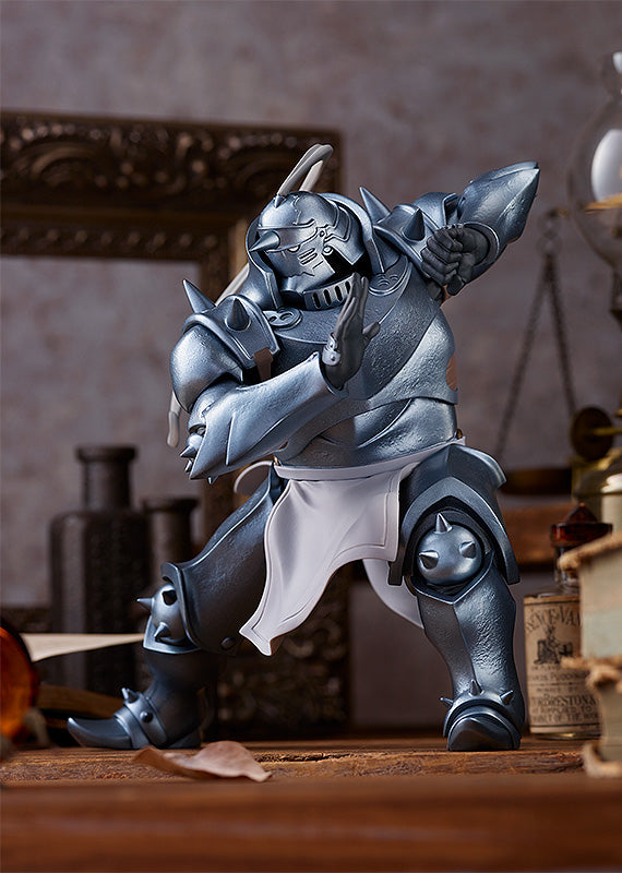 fullmetal alchemist figure, anime figure, alphonse elric, pop up parade figure, goodsmile figure, G94520, side view with background