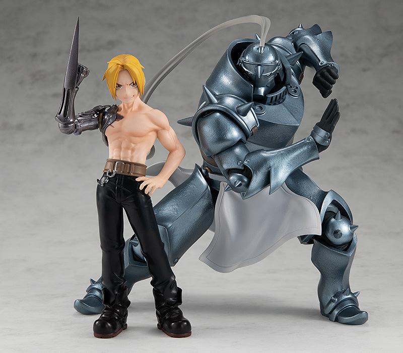 fullmetal alchemist figure, anime figure, edward elric, pop up parade figure, goodsmile figure, G94519, front view, alphonse elric