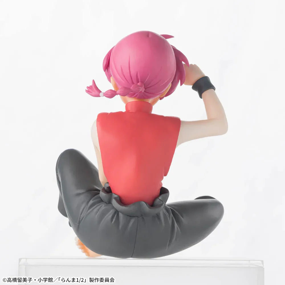 ranma figure, anime figure, ranma 1/2 figure, chokonose premium perching figure, sega figure, SG44761, back view