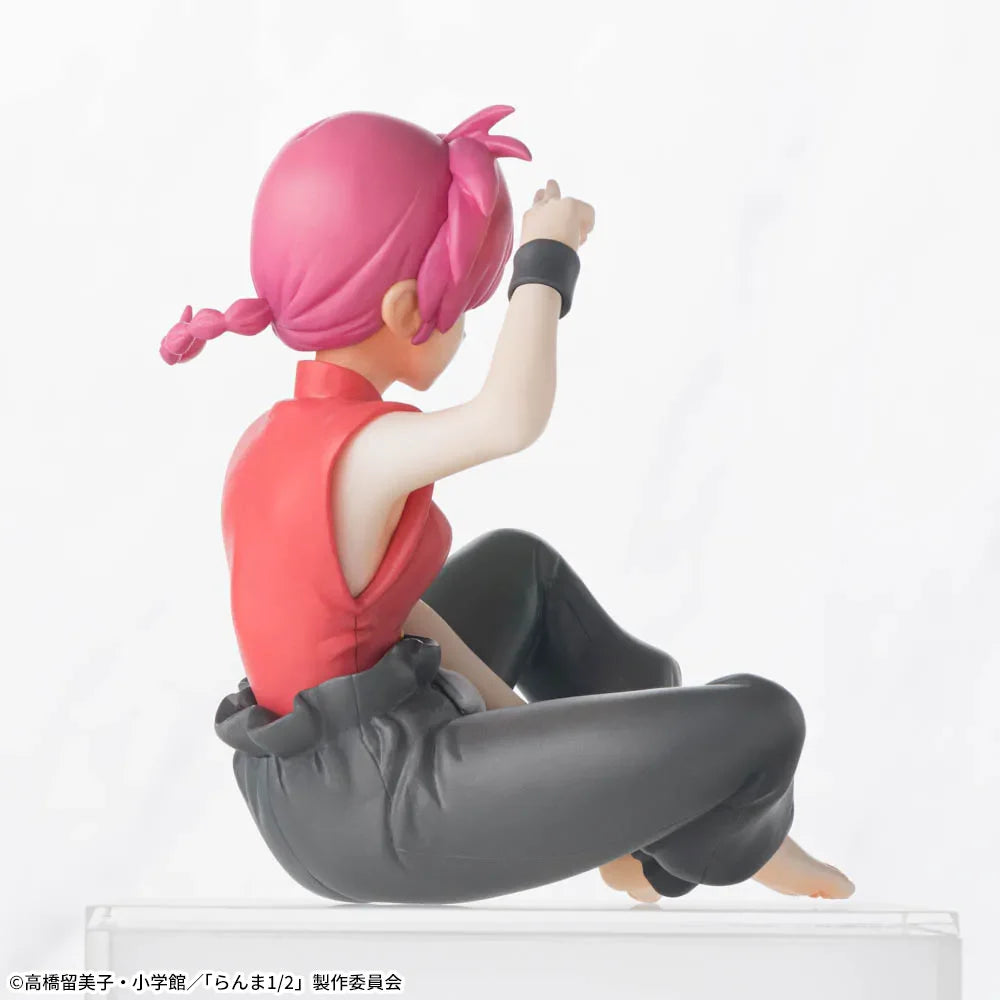 ranma figure, anime figure, ranma 1/2 figure, chokonose premium perching figure, sega figure, SG44761, back view