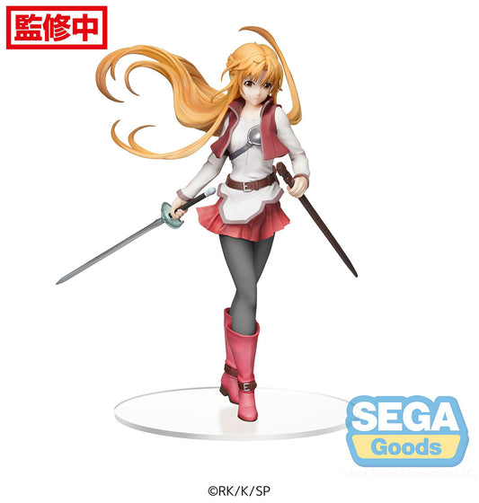 sword art online figure, anime figure, asuna, premium figure, pm figure, sega figure, SG95925, front view