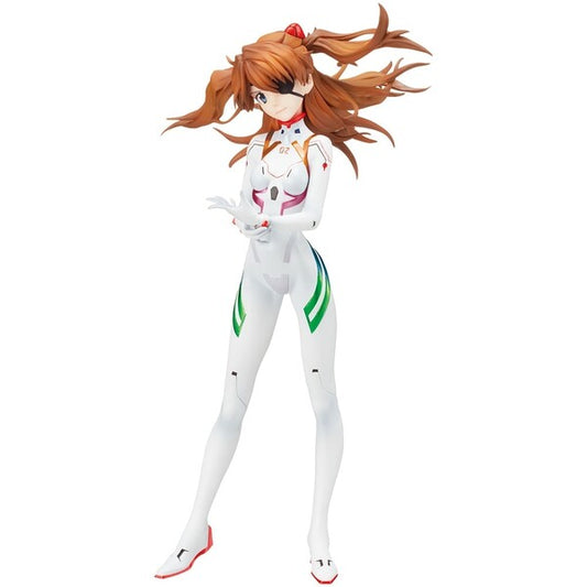 evangelion figure, anime figure, asuka langley, super premium figure, spm figure, sega figure, SG96677, white suit, alternate color, front view