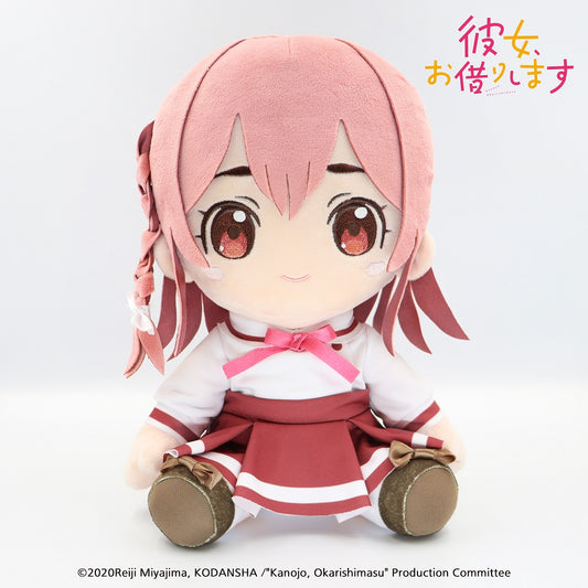 rent-a-girlfriend plush, anime plush, sakurasawa sumi, BIG plush, taito plush, T83733, front view