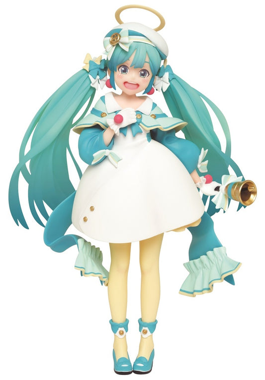 vocaloid figure, anime figure, hatsune miku figure, 2nd season figure, winter figure, taito figure, T83793, front view