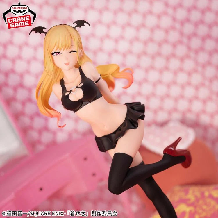 my dress up darling figure, anime figure, marin kitagawa figure, celestial vivi figure, banpresto figure, front view with background, close up view
