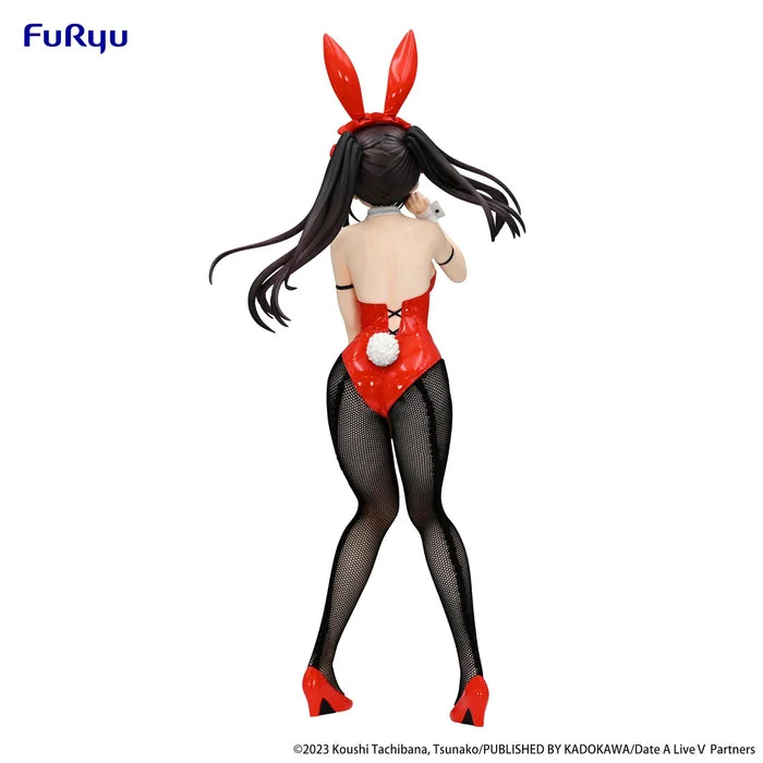 date a live figure, anime figure, kurumi tokisaki, bicute bunnies figure, furyu figure, FR36415, back view, bunny outfit figure