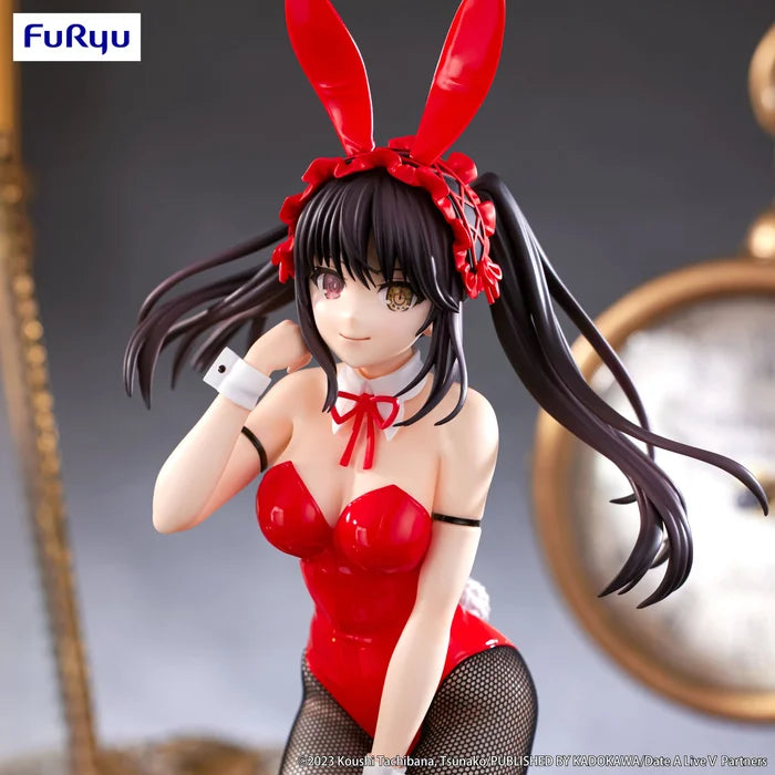date a live figure, anime figure, kurumi tokisaki, bicute bunnies figure, furyu figure, FR36415, front view with background, close up view