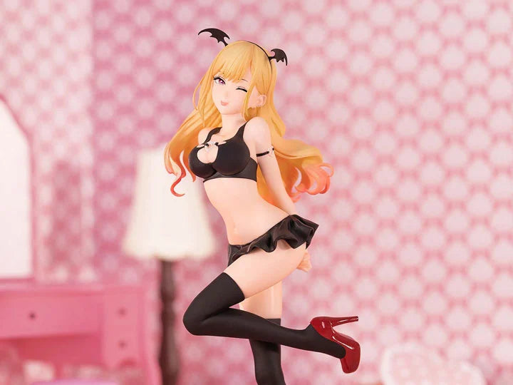my dress up darling figure, anime figure, marin kitagawa figure, celestial vivi figure, banpresto figure, front view with background, close up view