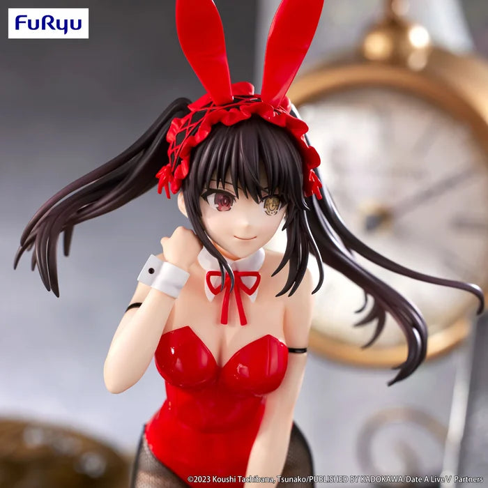 date a live figure, anime figure, kurumi tokisaki, bicute bunnies figure, furyu figure, FR36415, front view with background, close up view