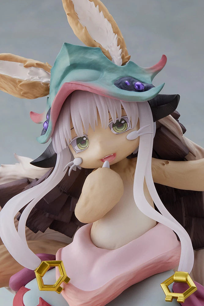 made in abyss figure, anime figure, nanachi, coreful figure, taito figure, T84408, front view, close up view, face view