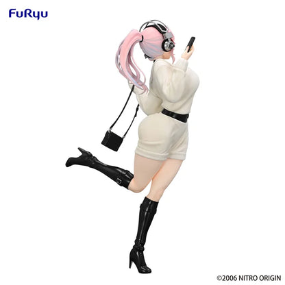 super sonico figure, anime figure, super sonico figure, trio try it figure, winter memory figure, furyu figure, FR50764