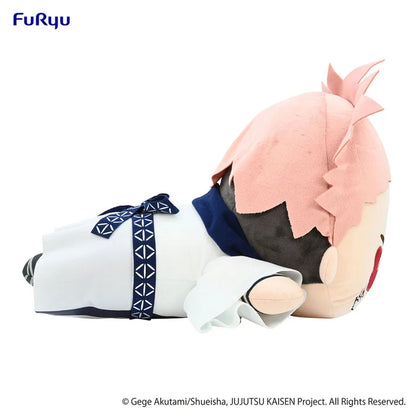 jujutsu kaisen plush, anime plush, ryomen sukuna plush, sukuna plush, furyu plush, sleep together plush, 4580736400382, side view