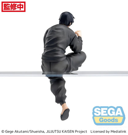 jujutsu kaisen figure, anime figure, toji fushiguro figure, chokonose premium perching figure, sega figure, SG54841, back view