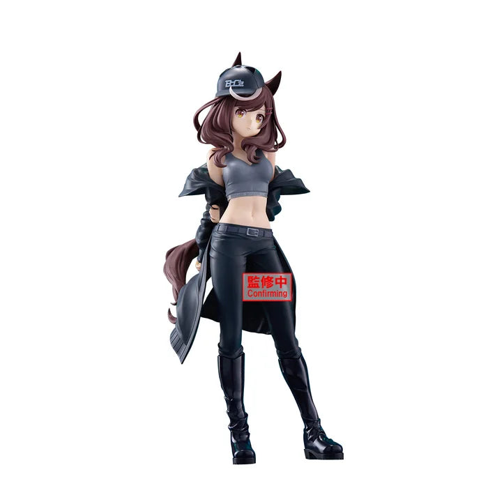 uma figure, umamusume figure, umamusume pretty derby figure, anime figure, banpresto figure, matikanetannhauser figure, BoC'z figure, front view with background
