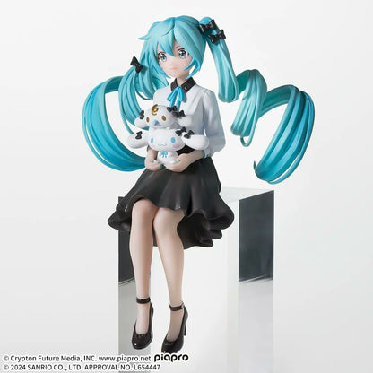 Chokonose Premium Figure - Hatsune Miku x Cinnamoroll (Osumashi Ver.)